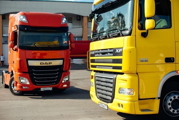 DAF-2015: через Ростов прошел автокараван грузовых автомобилей 